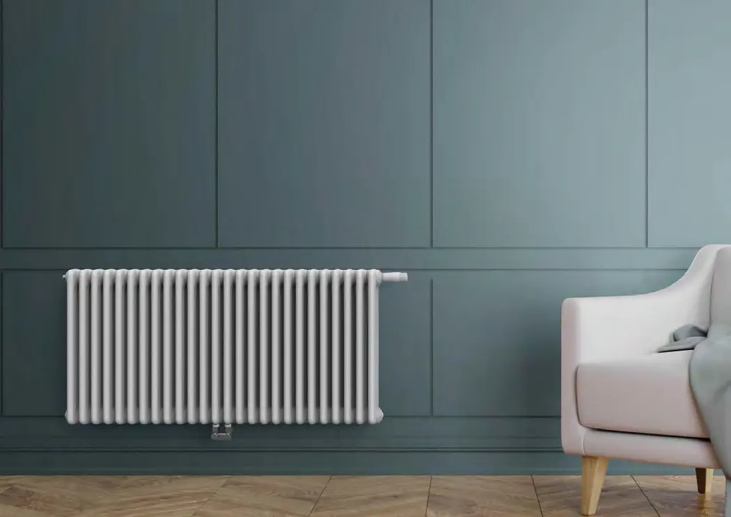 Členasti radiator DL Radiators Multicolonna v prostoru
